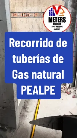 Recorrido de tuberia gas natural. #gas #gasnatural #arquitectura #ingenieriacivil #construction #instalacionessanitarias💧 #electricidad #limaperu🇵🇪 #sanborja #lamolina #pachacamac_manchay🇵🇪♥️ #miraflores 