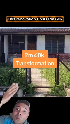 Simple yet stunning transformation of this single-storey terrace house in Malaysia. With a renovation cost of RM 60k, the results are truly impressive. By : DITTO Studio  Inspired by this makeover? Dm us now or comment 