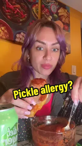 Allergic to pickles?