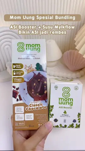 Mom Uung Special bundling Asi Booster+ susu Mylkflow harga spesial  #momuung #specialbundle #pelancarasi #asiboostermomuung #susumylkflow #racuntiktok 