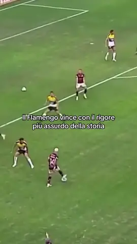 Il rigore più assurdo del calcio #flamengo #brasile #calcio #perte 