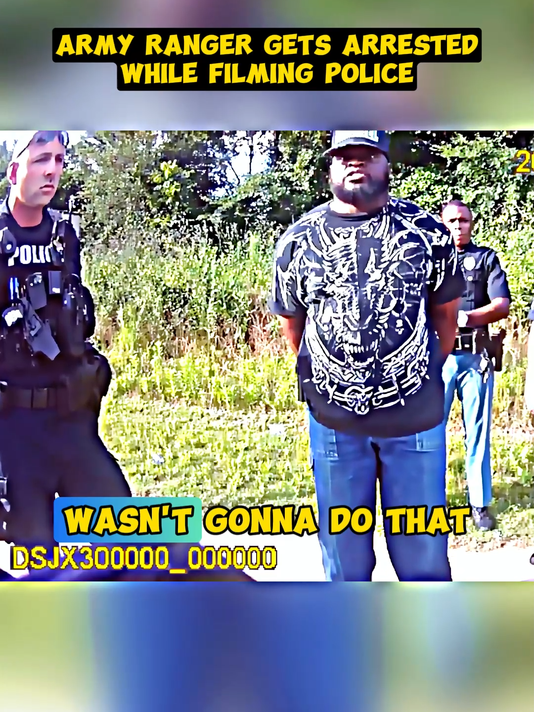 Army Ranger Gets Arrested While Filming Police #audit#cop#cops#copsoftiktok#police#policeofficer#policeoftiktok#lawsuit#constitution#viral#foryou#foryoupage#trending