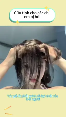 Tóc giả 3D hình thai nhi 3D phong cách Hàn Quốc Tóc giả làm bằng tóc thật, nhẹ và thoáng khí, chỉnh sửa hình dáng khuôn mặt một cách tự nhiên, có độ chân thực cao, không kén dáng tóc và có đường may vô hình