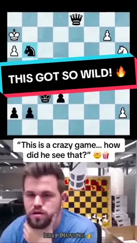 This guy had a plan in mind 😯 🗺️ #chess #amazing #game #magnuscarlsen #intense #crazy #viral 
