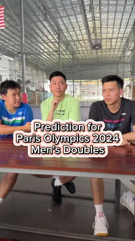 Who do u think will be MD🧔🧔 Champions in #parisolympics2024  #marcusgideon #tanboonheong #ongyewsin predict. Full video 🎥 at Tan Boon Heong FB What's your prediction❓️