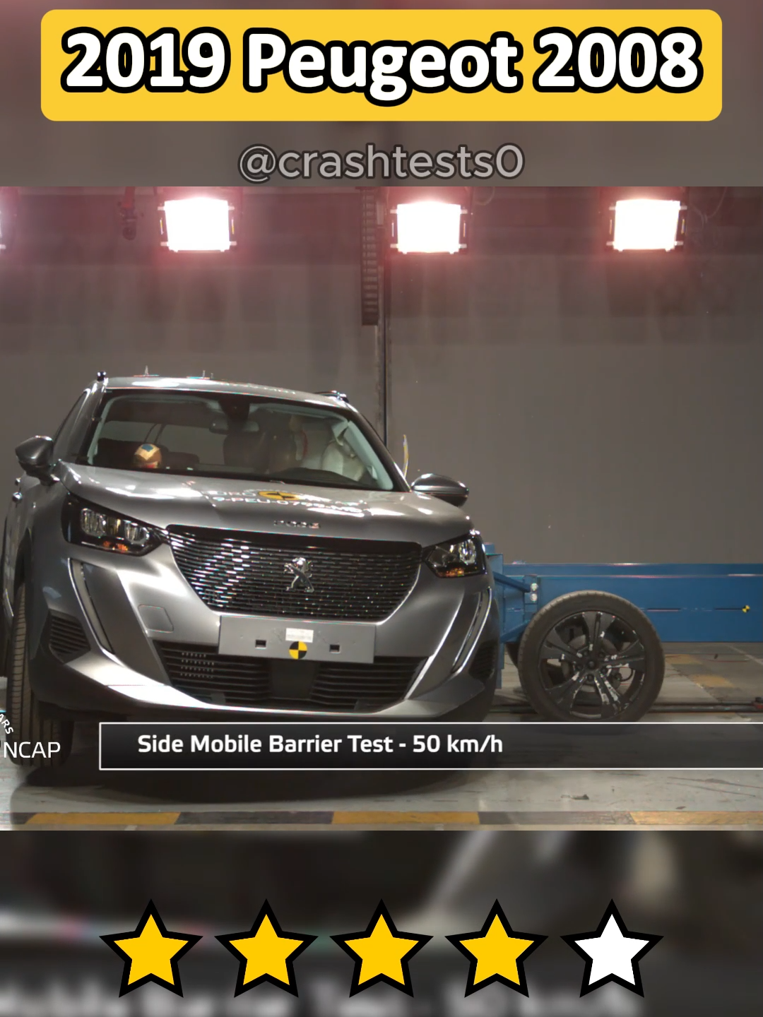 2019 Peugeout 2008 - Crash Test #car #crash #crashtest #shortvideo #shortsviral #shorts #viral #tiktok #keşfet #keşfetbeniöneçıkar #fyp #mini #minicooper #araba #arabavideoları #bmw #mercedes #volvo #volkswagen #honda #vwcaddy #CarSafety #CarReview #AutoSafety #NewCars #SafeDriving #vehiclesafety #peugeot #peugeot2008