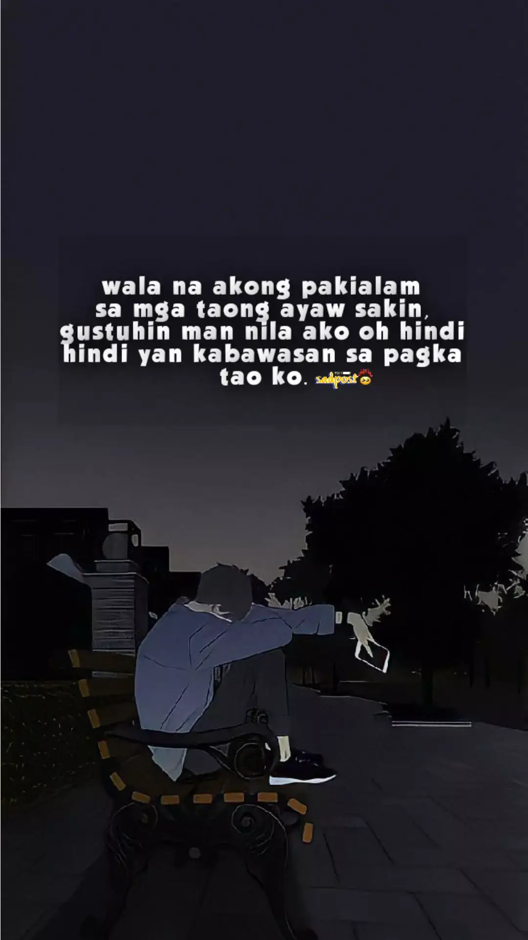 wala akong pak* sa mga May ayaw sakin #sadpostofficial #pain #viralvideo #fypシ #foryoupage #sad 