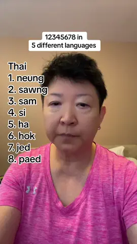 Which language is your favorite? Let me know in the comment. Anyone else challenging? #5differentlanguagecounting #5differentcountingchallenge  #12345678 #12345678challenge #trendingsong 