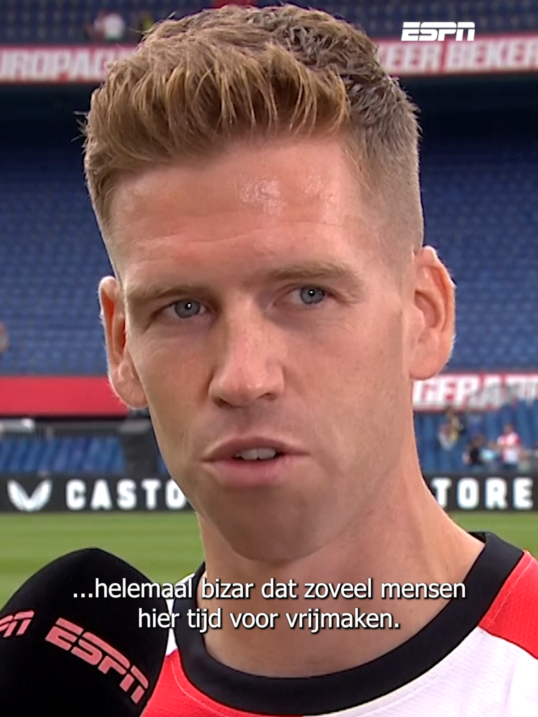 Gijs Smal geniet van zijn eerste weken als Feyenoorder 🤩 #feyenoord #smal #espn