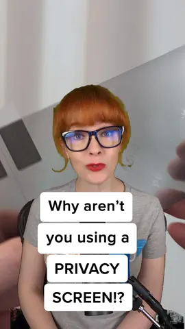 Why aren't you using a PRIVACY SCREEN!? #privacy #privacyscreen #data #phone #cantsee #privacymatters #pin #protectyourprivacy #digitalprivacy #Tech #techtok #staysecure #surveillance #fyp #tipsandtrick #dataprotection #protection #Lifestyle