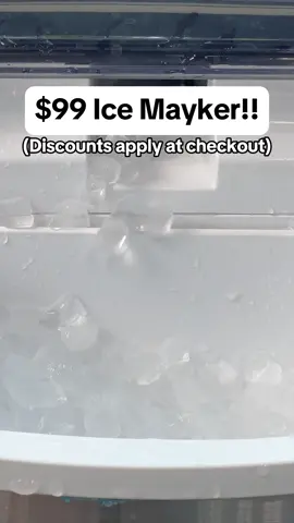 Nugget ice machine is my new summer essential must have!! 😍😍#tiktokshop #tiktoksale #summershopping #tiktokdeals #icemaker 