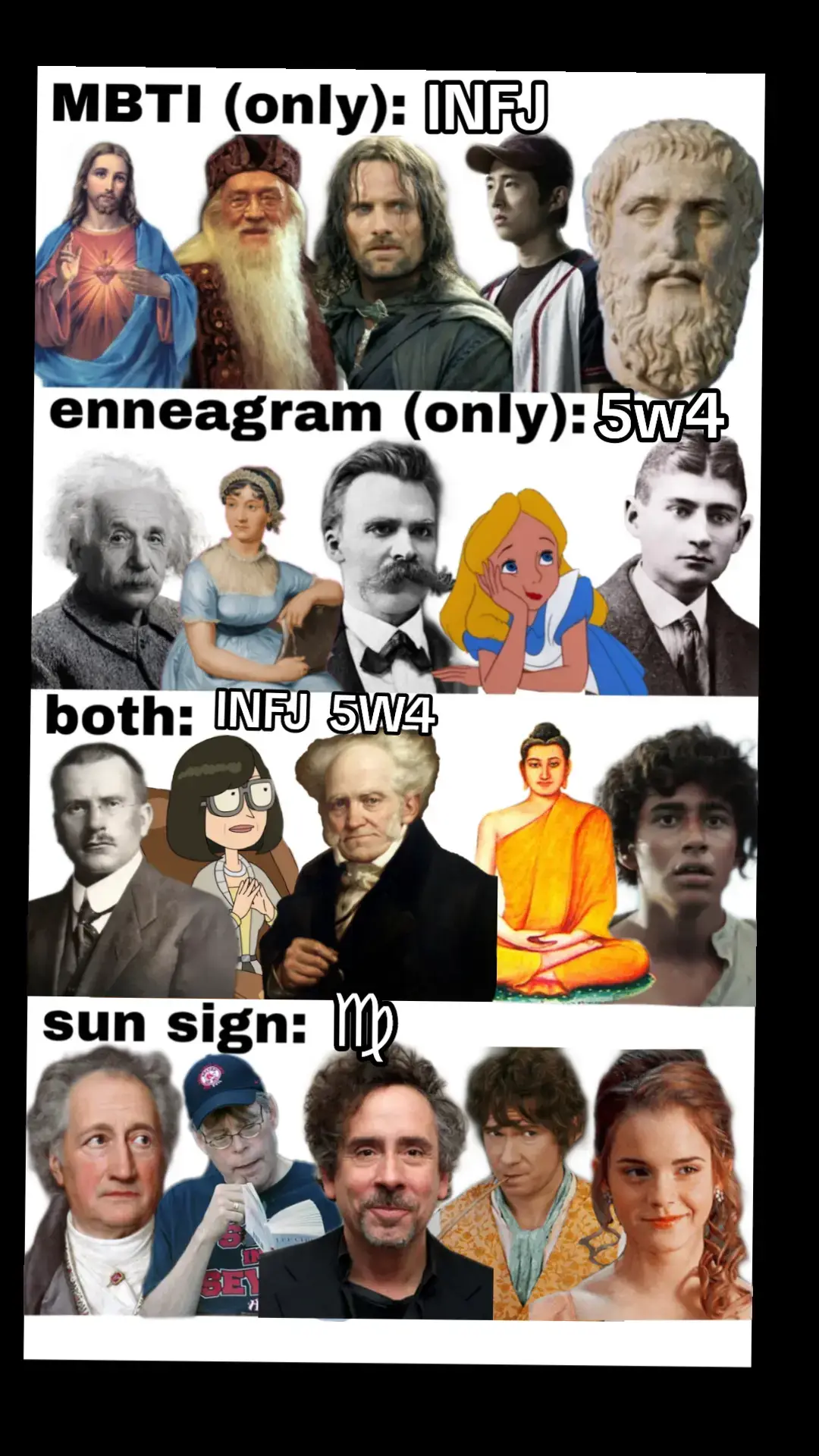 bunch of old men and outcasts #infj #mbti #enneagram #5w4 #virgo 