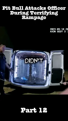 Pit Bull Attacks Officer During Terrifying Rampage part 12 #policeofficer #pursuit #copusa #policeactivity #copstvshow #copsoftiktok #trending #foryoupage #fbyyy 