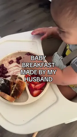 The least breakfasty breakfast by yours truly 😂😭 and the jokes never end in this house 😅 #motherhood #fatherhood #parenthood #funnyhusband #husbandandwife #whatmybabyeats #babybreakfast #babybreakfastideas #blw #babyledweaning #babyledweaningideas #babyledfeeding #veganbaby #veganbabyfood #firsttimemom #sahm #sahmlife #sahmsoftiktok #momlife #MomsofTikTok #eatingsolids #veganmeals #veganmealideas