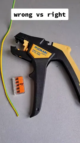 #work #tool #jokari #cable #cut #electrician #electric #tip #safety #easy #helpful 