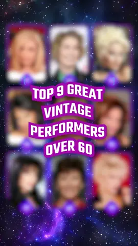 Top 9 Great Vintage Performers over 60 #tiktokusa #foryoupage #trendingtiktok #1min #usa_tiktok #american #1960s