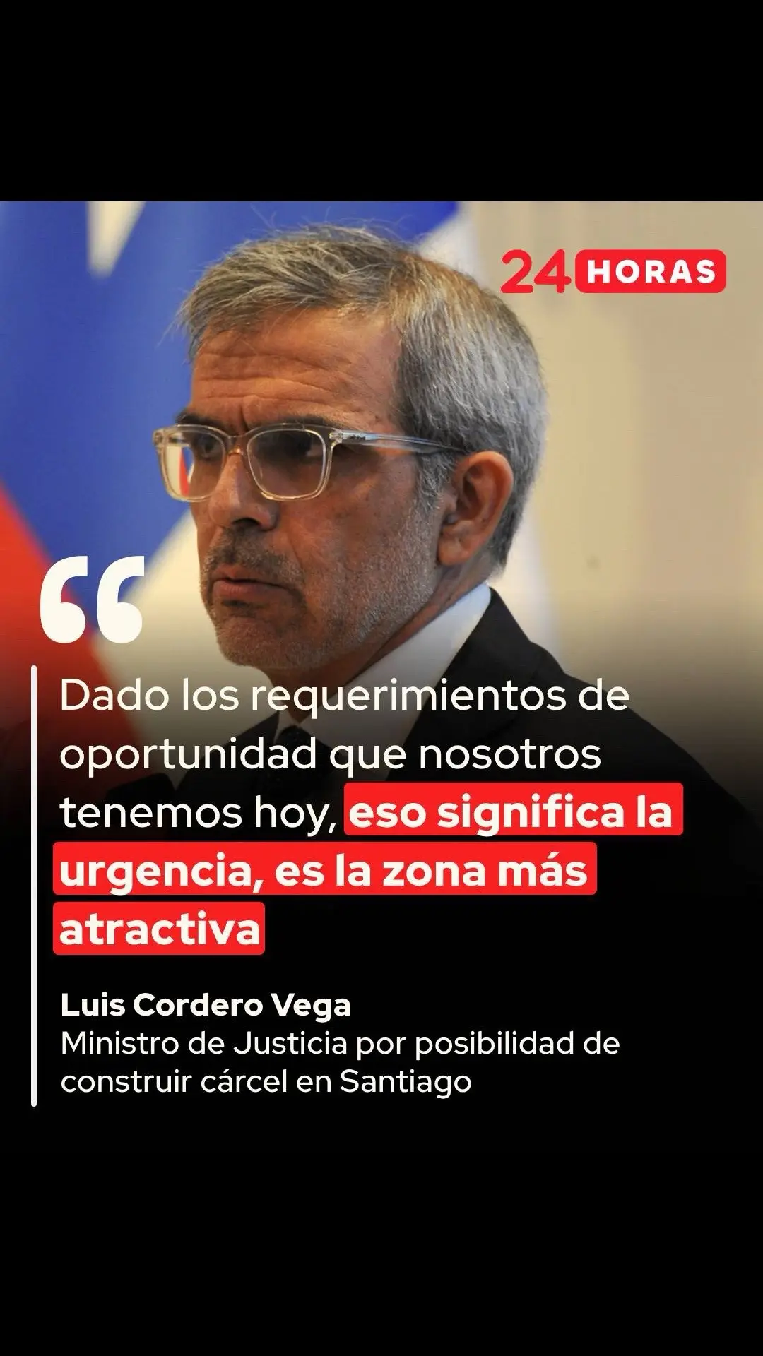 📌 #ENacional | El ministro de Justicia, Luis Cordero, se refirió al anuncio realizado por el Presidente de la República, Gabriel Boric, sobre la construcción de una nueva cárcel de alta seguridad en el marco del combate al crimen organizado que azota al país.