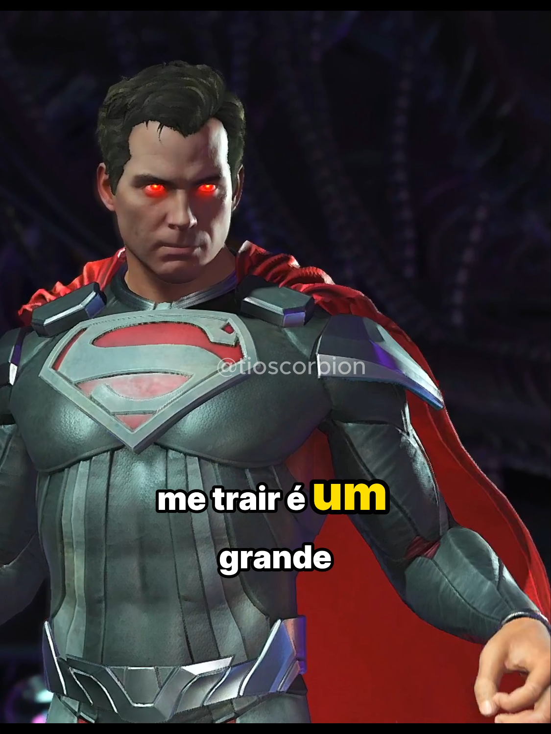 superman sendo Vilão... #game #jogos #injustice2 #mortalkombat11 #mortalkombat #fypシ