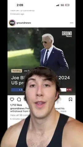 So 1) they’re admitting they let someone incompetent run the country for four years and 2) the side of “democracy” is throwing out their primary results because this dude did so badly in the debate LOL #biden 