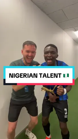 Is this Nigerias biggest TALENT? ⚽️🥹🇳🇬 @Vitamin Well gave him powers 🤩⚡️ #football #emotional #gothiacup #BABATUNDE #goal 