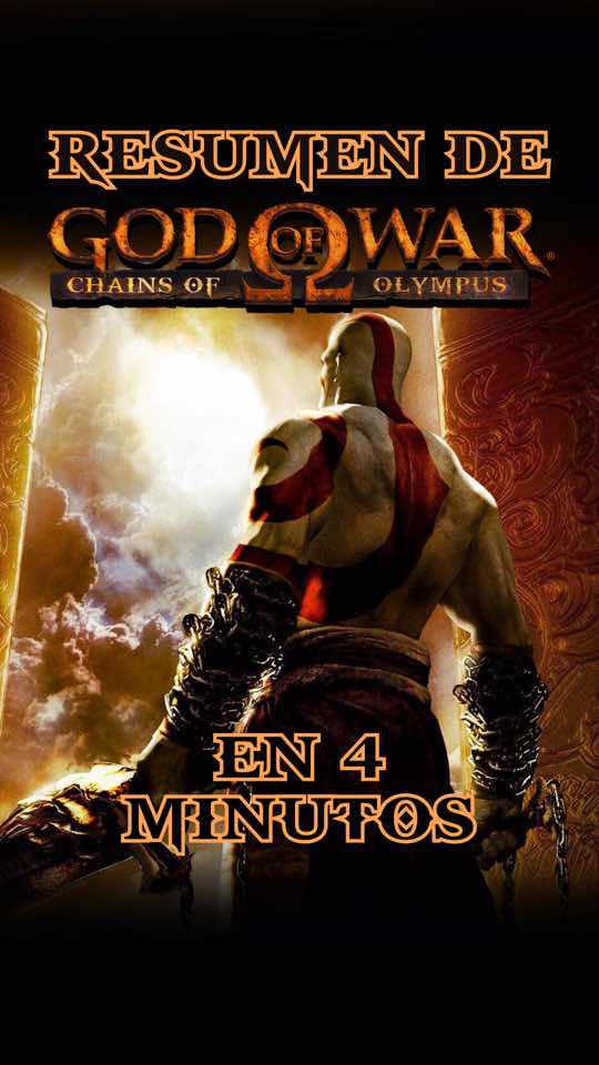 Resumen de GOD OF WAR CHAINS OF OLYMPUS!!! #gow #resumen #godofwar #xbox #godofwarchainofolympus #deybertstan #videogames #enminutos #playstation #ps3 #ps4 #ps5 #pc #steam #gamerentiktok 