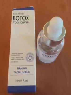 Botox stock Solution antiaging serum. This is truly the best serum I have used