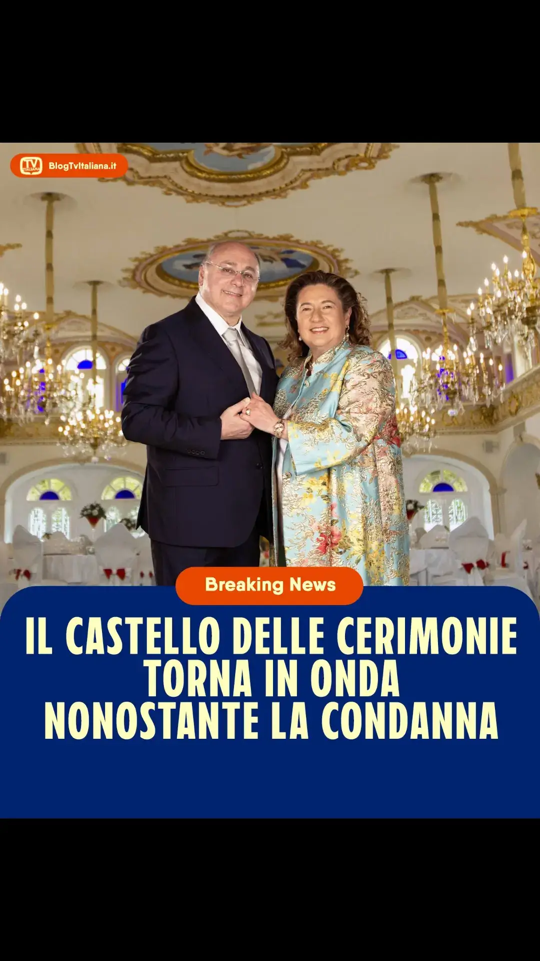 🏰 Dopo una lunga battaglia legale durata tre gradi di giudizio, #ilCastelloDelleCerimonie è stato dichiarato legalmente abusivo. Dopo le proteste dei lavoratori, il comune di #SantAntonioAbate ha trovato una soluzione per mantenere aperta la sala ricevimenti... e anche il docu-reality di @realtimetvit !  ➡️ Leggi la notizia su BlogTvItaliana.it .