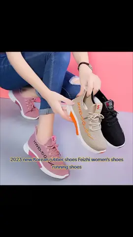 new Korean rubber shoes Feizhi women's shoes running shoes #tiktok #tiktokaffiliate #rubbershoes #everyone #foryoupage #fypシ゚viral #fypシ 