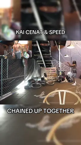 Kai & Speed Chained up together during live. #kaicenat #ishowspeed #kaicenat&ishowspeed