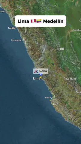 Lima perú 🇵🇪 con destino a 🇨🇴Medellín Colombia 