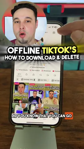 💡How to WATCH TikTok videos offline ❌🛜 Learn how to download them, and also how to delete offline videos too 🙌 🔥GREAT feature to take advantage of before airplane TRAVEL ✈️👍 Step 1️⃣ - Go to your Profile Step 2️⃣ - Click menu icon in top right  Step 3️⃣ - Select Settings and privacy  Step 4️⃣ - Click on Offline videos  Step 5️⃣ - Download  #tiktoktips #tipsandtricks #tiktokhacks #tiktoktipsandtricks #offlinetiktok #offlinevideos #creatorsearchinsights 