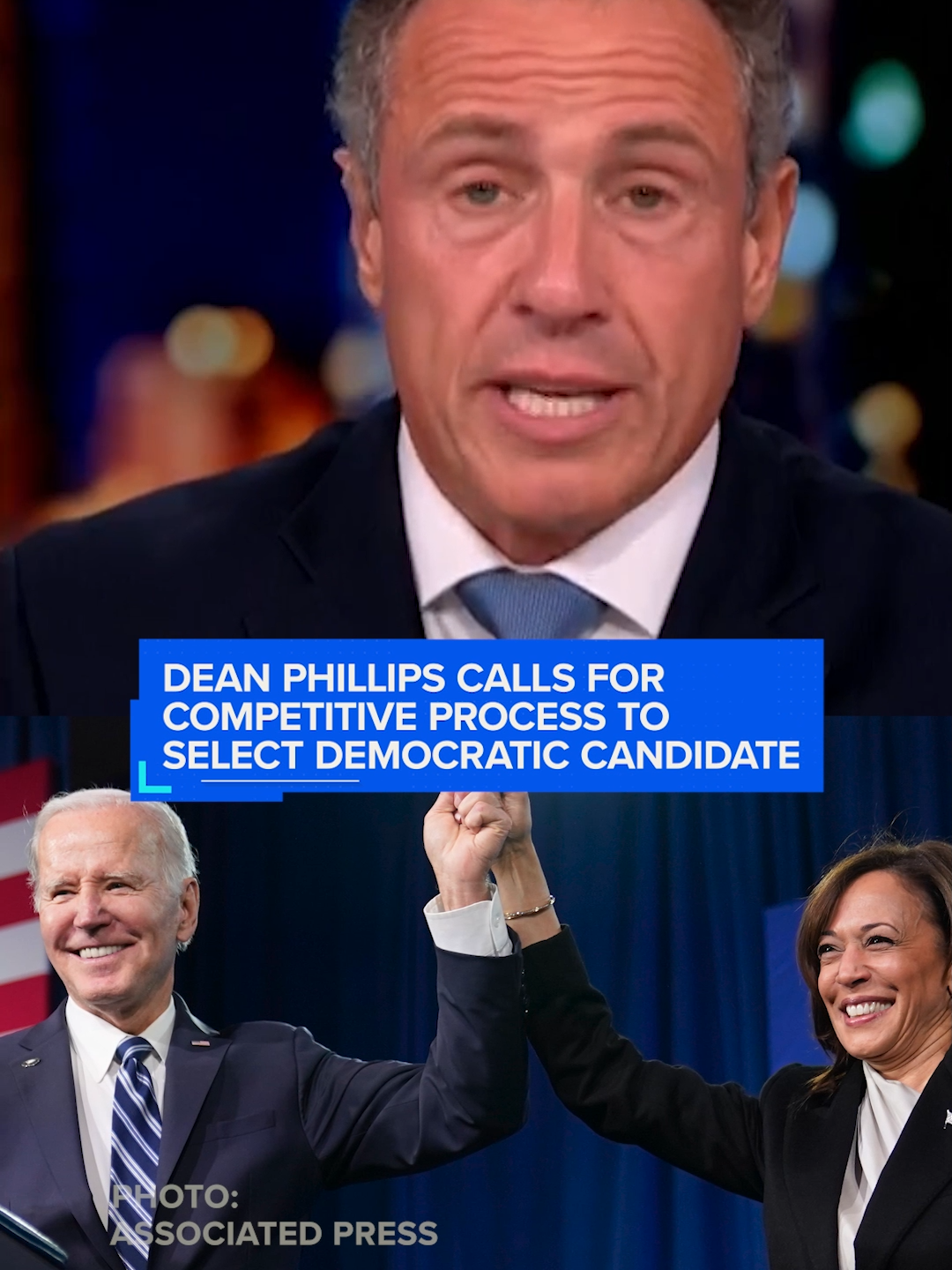 Rep. Dean Phillips, who won 5 delegates in the democratic primaries, is calling for a competitive process after Biden dropped out: 