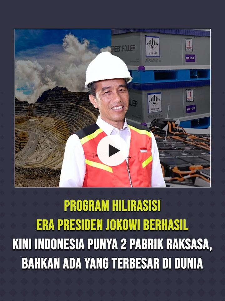 Bukti Keberhasilan Program Hilirisasi Di Masa Kepemimpinan Presiden Jokowi. #Hilirisasi #hilirisasiindustri #tembaga #IbuKotaNegara #jokowi_presiden #jokowidodopresidenkita #infotiktok