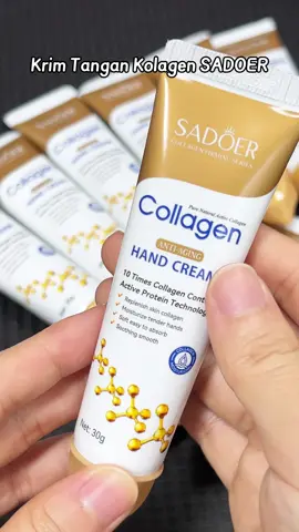 Collagen hand cream and refreshing moisturizing 🥰👍#hydrating #moisturizing #soothing #whitening #tiktokletmebuyit #tiktokshop #fyp 