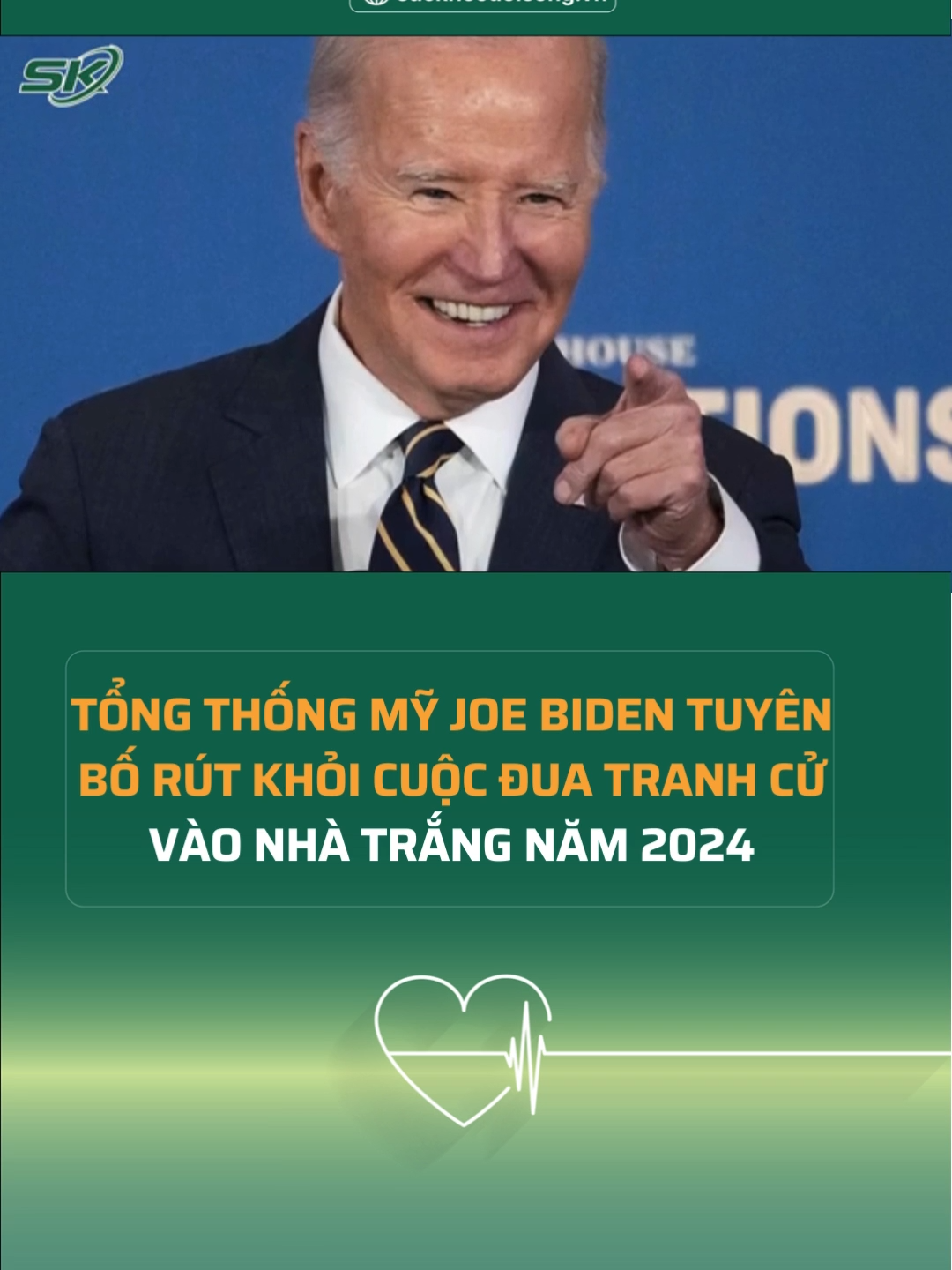 Tổng thống Mỹ Joe Biden tuyên bố rút khỏi cuộc đua tranh cử vào nhà Trắng năm 2024 #suckhoedoisong #nhatrang #tongthong #tongthongmy #tongthongjoebiden #joebiden #my #hoaky #tintuc #tinnong #thinhhanh #xuhuong #viral #trending #fyp