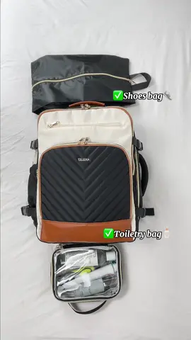 You can't imagine the capacity of this backpack!!!🥹🔥#telena #telenaofficial #bag #backpack #travelbag #laptopbackpack #laptopbag #flightbag #largecapacity #largecapacitybackpack #womenfashion #aesthetic #tiktokfinds #girlaesthetics #fashiontiktok #dealsfordays #TikTokShop #bigbackpack #TikTokMadeMeBuyIt #fyp #packwithme #travel #trip #planatrip #summertrip #businessbag 