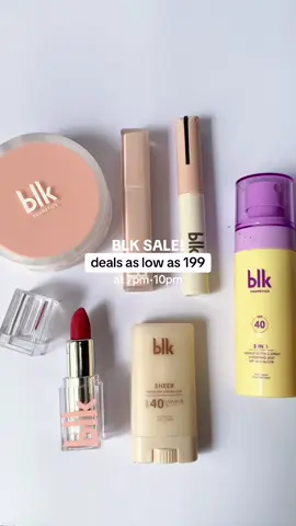 Deals as low as 199 later at 7pm -10pm #fyp #fypage #viralvideo #makeup #blkcosmetics #affiliate #blkcosmeticsph @blk cosmetics 