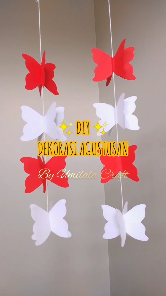 Ide Hiasan 17 Agustus #ide #idea #papercraft #origami #senilipatkertas #walldecor #wallhanging #17agustus #hiasan #decoration #dekorasiagustusan #hiasan17agustus #17agustus #independenceday #harikemeredekaan #indonesia🇮🇩 