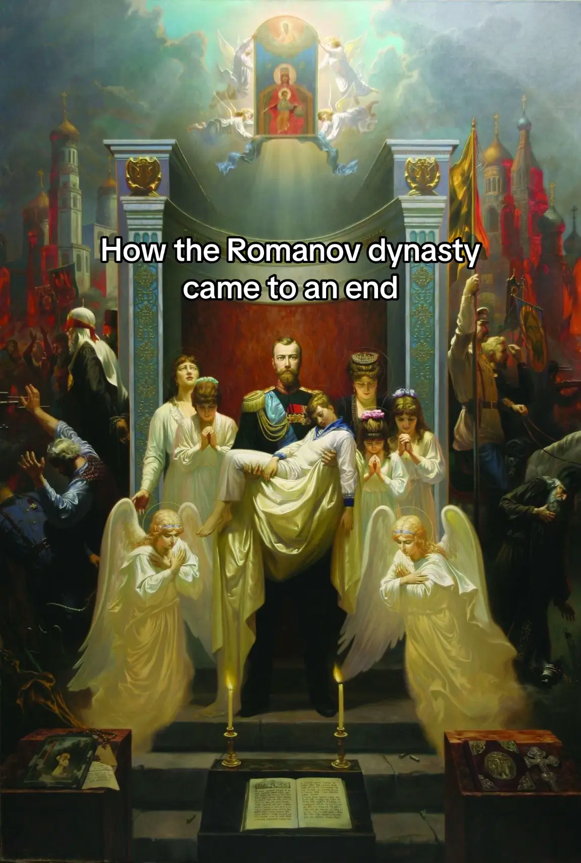 What happened to the Romanov family? #history #historytok #romanov #anastasia #historytime #royalfamily 