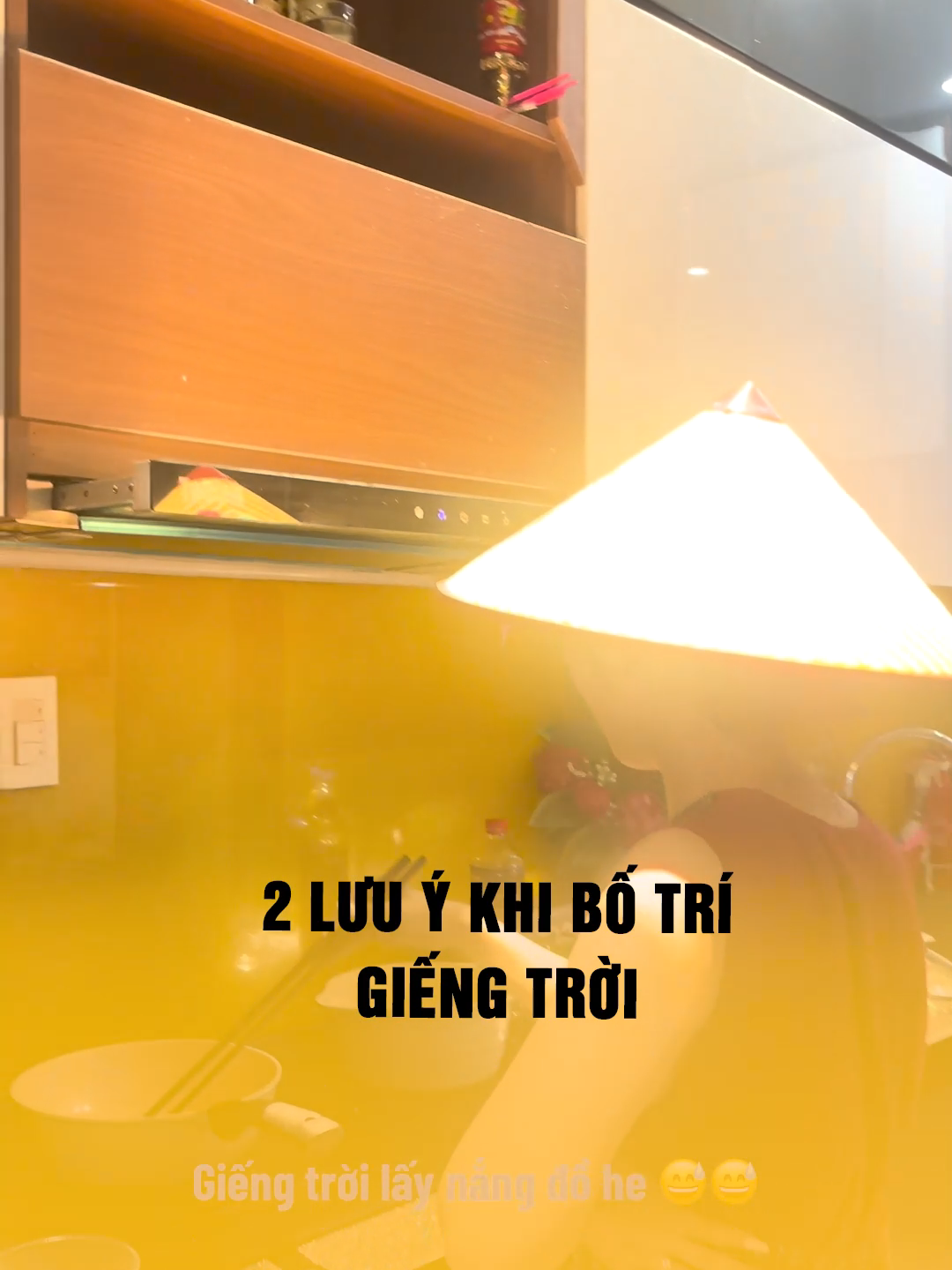 Làm giếng trời mà không quan tâm 2 điều sau thì 