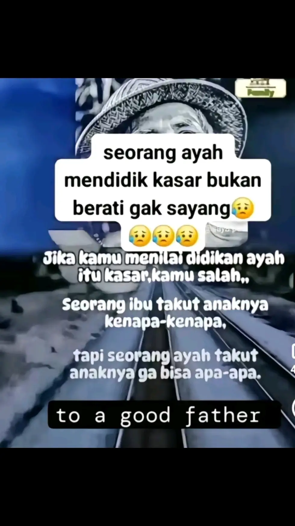 Begitu lah Cara ayah mendidik mu Nak 