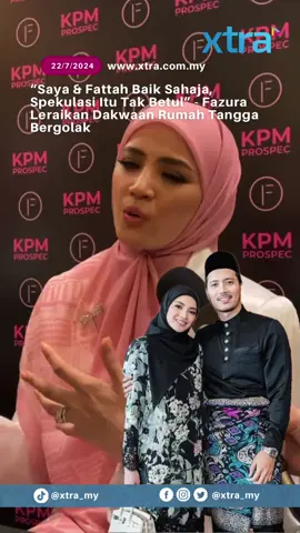 Alhamdulillah, semoga Allah terus melindungi rumah tangga Fazura & Fattah ❤️ #fyp #xtra #fazura #fattahamin #rumahtangga #goyah #beritaditiktok #sembangentertainment 