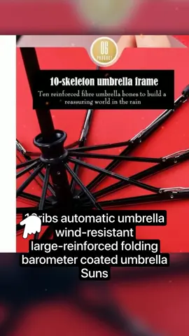 Only ₱189.00 for 10ribs automatic umbrella wind-resistant large-reinforced folding barometer coated umbrella Sunscreen, UV protection, sunshade umbrella Automatic umbrella Sun umbrella, sun protection, UV protection! Don't miss out! Tap the link below#fyp #TikTokShop #BestOfTikTokPH #fypシ゚viral #fyppppppppppppppppppppppp #everyone #fbreels #fbreels 