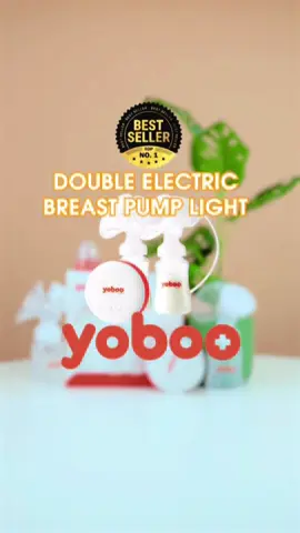 Isa lang talaga ang ka-partner ko sa aking breadtfeeding goals. @Yoboo_ph Double Electric Breast Pump Light!  Very easy to operate. As in parang nag llatch lang si baby, walang sakit na mararamdaman. ❤️ Pwedeng pwede dalahin everywhere you go! #Yoboo #YobooPH #YobooandJessy #YobooBestie #YobooBreastpump #YobooDoubleLightPump #Breastpump 