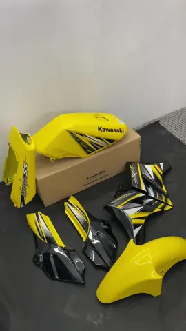 Bodi set ninja ss kuning Yang minat bodi ninja ss seperti di vidio bisa langsung chat admin, kita juga menyediakan bodi set segala jenis motor ✌️😁