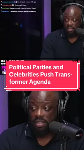 Political Parties and Celebrities Push Trans-former Agenda #freshandfit #freshandfitpodcast #podcastclips #viral #fyp #vladtv #shorts #tommysotomayor 
