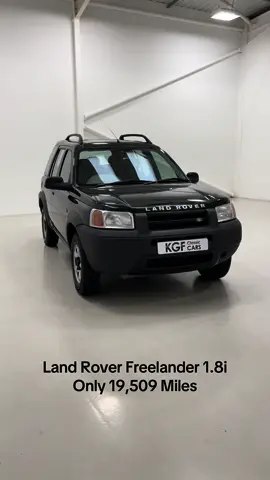 Land Rover Freelander 1.8i Price: £9,995 Year: 2000 Mileage: 19,509 FOR SALE An exceptional Land Rover Freelander 1.8i with 19,509 miles and two family owners. Please visit our website for full details #landrover #freelander #retro #offroad 