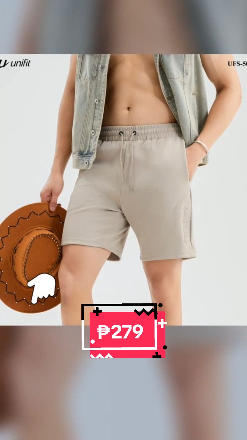 UNIFIT Men's Summer Twill Sweat Shorts - Above The Knee, Casual Menswear UFS-504 under ₱279.00 Hurry - Ends tomorrow! #casualshorts #twillshorts #shorts #short #TikTokShop #fyp #fashion 