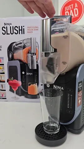 The brand new ninja slushy, professional frozen drink maker. I'm making a delicious tasty milkshake that you can make at home and have fun with the kids ninja Did send this product to me for free But I was not paid for this video. #ninjainthekitchen #ninjaslushi #slushies #justadadvideos @Ninja Kitchen 