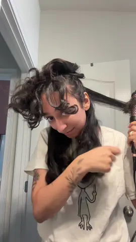 Doing my hair is such a chore 😭🙏🏼🤍 #hairstyle #birdsofafeather #wavytalk 